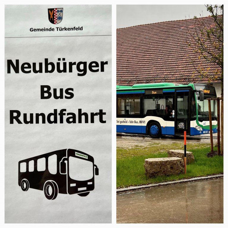 Erste „Neubürger-Busrundfahrt“ in der Gemeinde Türkenfeld