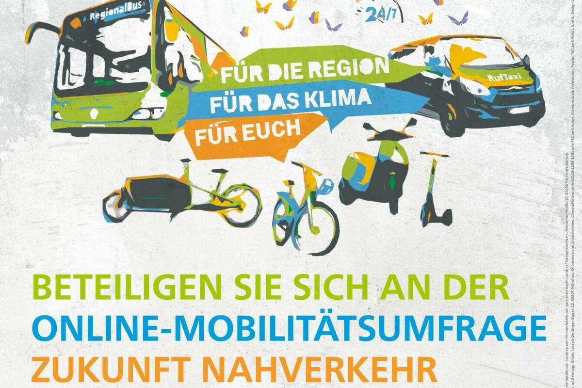 Plakat Mobilitätsumfrage LRA